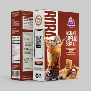 INSTANT BOBA TEA NEW instant dappling boba tea @2